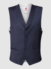 Weste mit Schalkragen von CG - Club of Gents Blau / Türkis - 11
