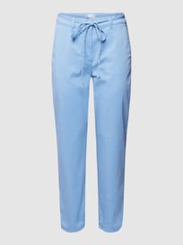 Chino met stoffen riem van Gerry Weber Edition Blauw / turquoise - 27