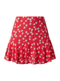 Minirock aus Viskose Modell 'Katherine' von Pepe Jeans Rot - 17