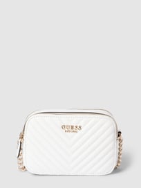 Handtas in leerlook, model 'NOELLE' van Guess Wit - 8