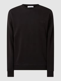 Sweatshirt aus Baumwolle Modell 'Ciel' von YOUNG POETS SOCIETY Grau / Schwarz - 13