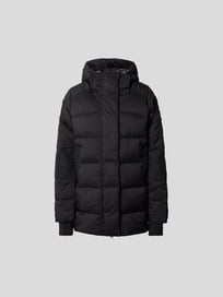 Daunenjacke mit Kapuze von Canada Goose Grau / Schwarz - 14
