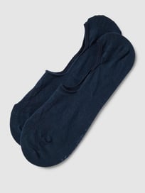Sneakersokken met labelprint van Marc O'Polo Blauw / turquoise - 30
