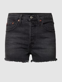 Bermudas mit ausgefransten Säumen von Levi's® Grau / Schwarz - 42