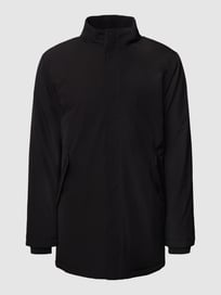 Mantel mit Label-Details von Selected Homme Grau / Schwarz - 32