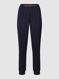 Pyjamabroek met elastische logoband van TOMMY HILFIGER Blauw / turquoise - 7