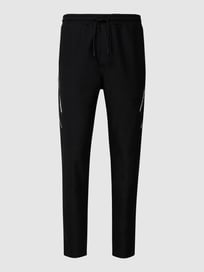Sweatpants mit Galonstreifen Modell 'Hicon Gym' von BOSS Green Grau / Schwarz - 19