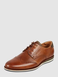 Brogues aus Leder Modell 'Rubicon' von Pantofola dOro Braun - 1