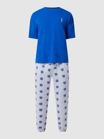 Pyjama mit Stretch-Anteil  von Calvin Klein Underwear Blau / Türkis - 45