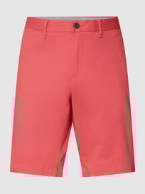 Korte chino met Franse steekzakken, model 'HARLEM' van Tommy Hilfiger Rood - 48