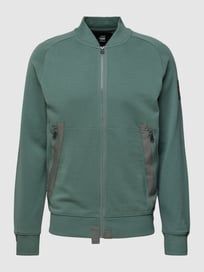 Sweatjack met labeldetail van G-Star Raw Groen - 9