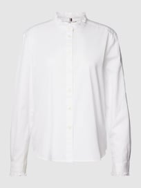 Overhemdblouse met ruches, model 'FRILL' van Tommy Hilfiger Wit - 32