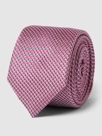 Krawatte mit Allover-Muster von BOSS Rosa - 7
