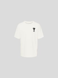 T-Shirt mit Label-Patch von Ami Paris X Puma Weiß - 44