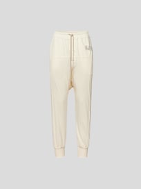 Sweathose mit Label-Details von Rick Owens Weiß - 2