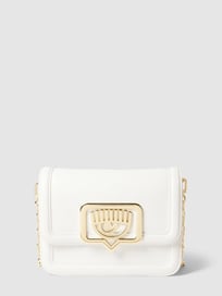 Handtas met labeldetails, model 'EYELIKE' van Chiara Ferragni Wit - 26