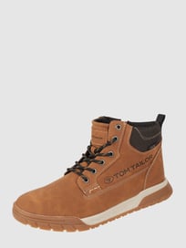 Boots in Leder-Optik  von Tom Tailor Braun - 5