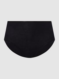 Panty aus Baumwolle - nahtlos Modell Cotton Seamless von Hanro Grau / Schwarz - 10