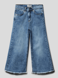 Jeans mit ausgefranstem Saum Modell 'NORMAL' von Blue Effect Blau / Türkis - 23