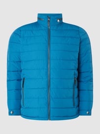 PLUS SIZE Steppjacke mit Wattierung von STOY Blau / Türkis - 6
