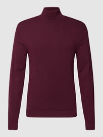 Longsleeve mit geripptem Rollkragen von MCNEAL Lila - 15