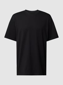 T-Shirt mit Rundhalsausschnitt Modell 'TALL TEE' von URBAN CLASSICS Grau / Schwarz - 34