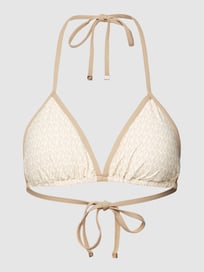 Bikini-Oberteil in Triangel-Form von MICHAEL Michael Kors Weiß - 10