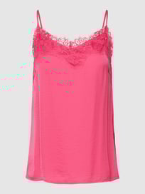Blousetop met kant, model 'VICAVA' van Vila Roze - 17
