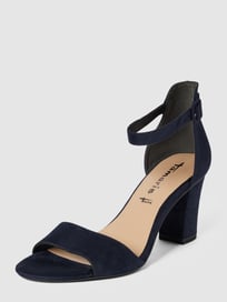 Sandalen met doornsluiting van Tamaris Blauw / turquoise - 9