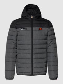 Gewatteerd jack met labelstitching, model 'LOMBARDY' van Ellesse Grijs / zwart - 17