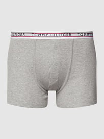 Boxershort met gulp met knoop van Tommy Hilfiger Grijs / zwart - 44