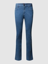 Jeans mit Stretch-Anteil in gerader Passform von Paul & Shark Blau / Türkis - 6