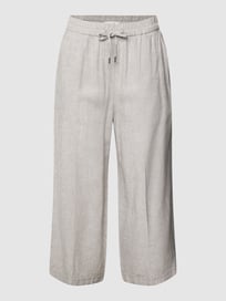 Stoffhose mit Bügelfalten von Christian Berg Woman Grau / Schwarz - 32
