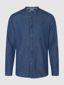 Slim Fit Business-Hemd aus Denim Modell 'Pescara' von Fil Noir Blau / Türkis - 5