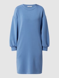 Sweatkleid mit überschnittenen Schultern  von BETTY & CO WHITE Blau / Türkis - 31