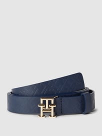 Leren ceintuur met doornsluiting van Tommy Hilfiger Blauw / turquoise - 25