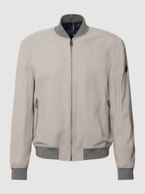 Jacke mit Label-Patch Modell 'Indro' von JOOP! Collection Grau / Schwarz - 13
