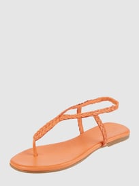Sandalen aus Leder  von INUOVO Orange - 5