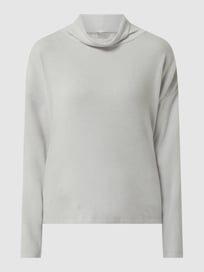 Sweatshirt met col van Christian Berg Woman Grijs / zwart - 25