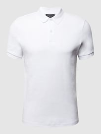Poloshirt van biologisch katoen, model 'Paris' van Selected Homme Wit - 21