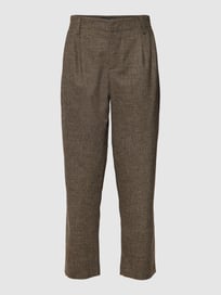 Hose mit Hahnentrittmuster Modell 'DISPATCH' von Drykorn Braun - 28