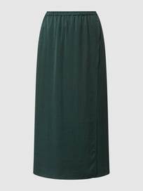 Midirock aus Satin Modell 'Widland' von American Vintage Grün - 1