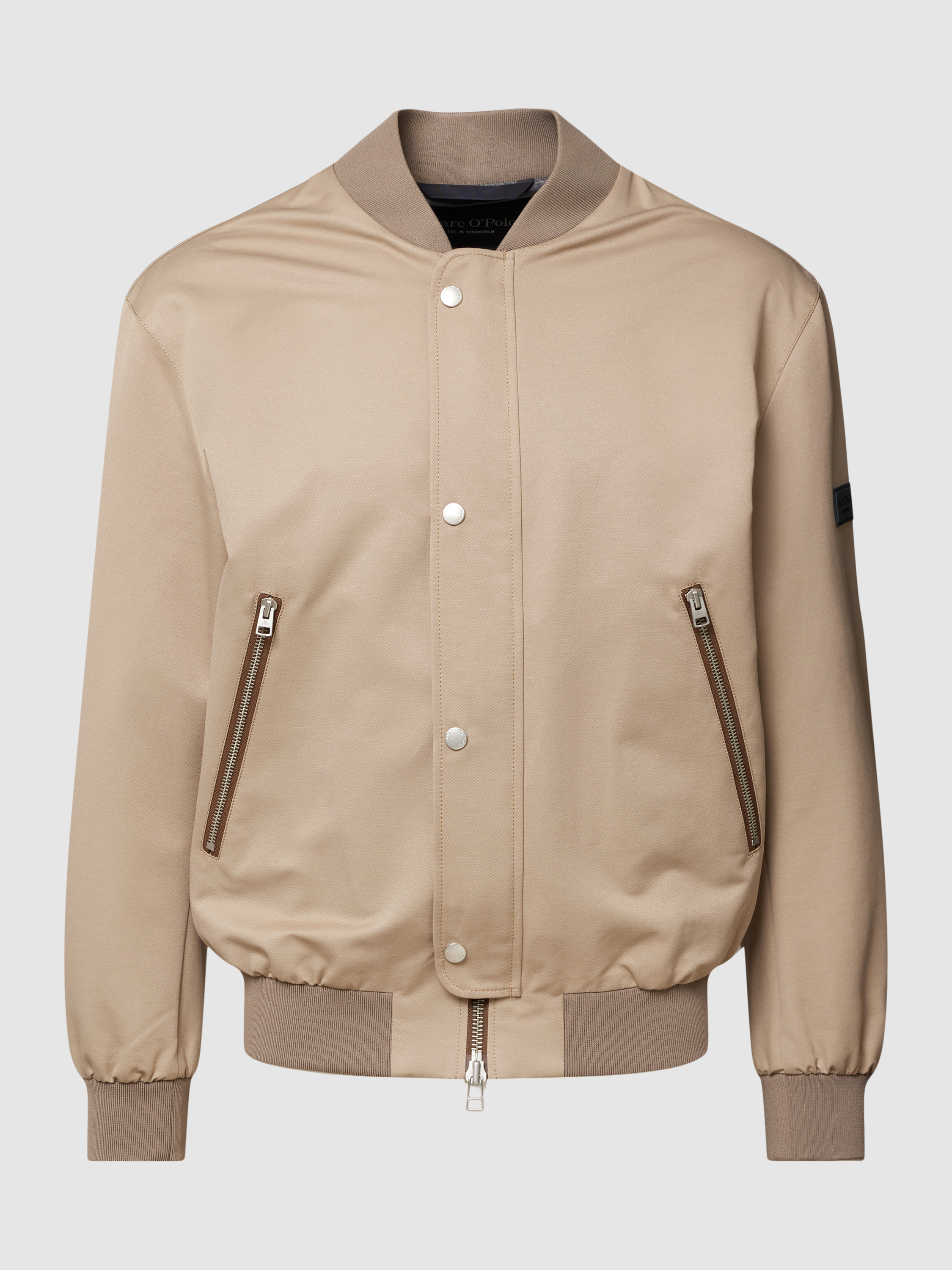Bomberjacke mit Label-Patch Modell von Marc O'Polo Braun - 21