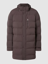 Gewatteerd jack met capuchon - 'Futureflex' van Pierre Cardin Paars - 13