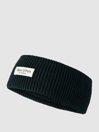 Stirnband in Strick-Optik Modell 'Rib Headband' von Marc O'Polo Grün - 47