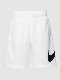 Sweatshort met logoprint van Nike Wit - 34