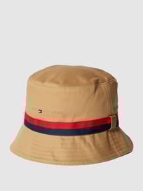 Bucket Hat mit Label-Stitching von Tommy Hilfiger Braun - 4