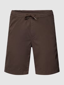 Sweatshorts mit Stretch-Anteil Modell 'Strech Twill Joggshorts' von URBAN CLASSICS Braun - 33