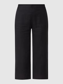 Culotte van linnen van Emily Van den Bergh Grijs / zwart - 22