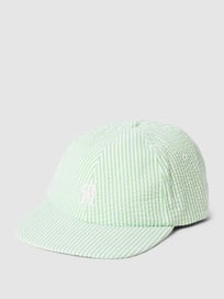 Baseballpet met structuurmotief, model 'SUMMER' van Tommy Hilfiger Groen - 32